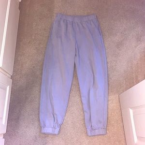 Brandy Melville pac-sun light blue sweatpants
